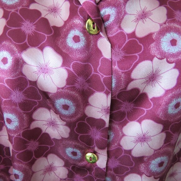 Jessica Lingerie Button Up Night Shirt ¾ Length - Picture 4 of 7